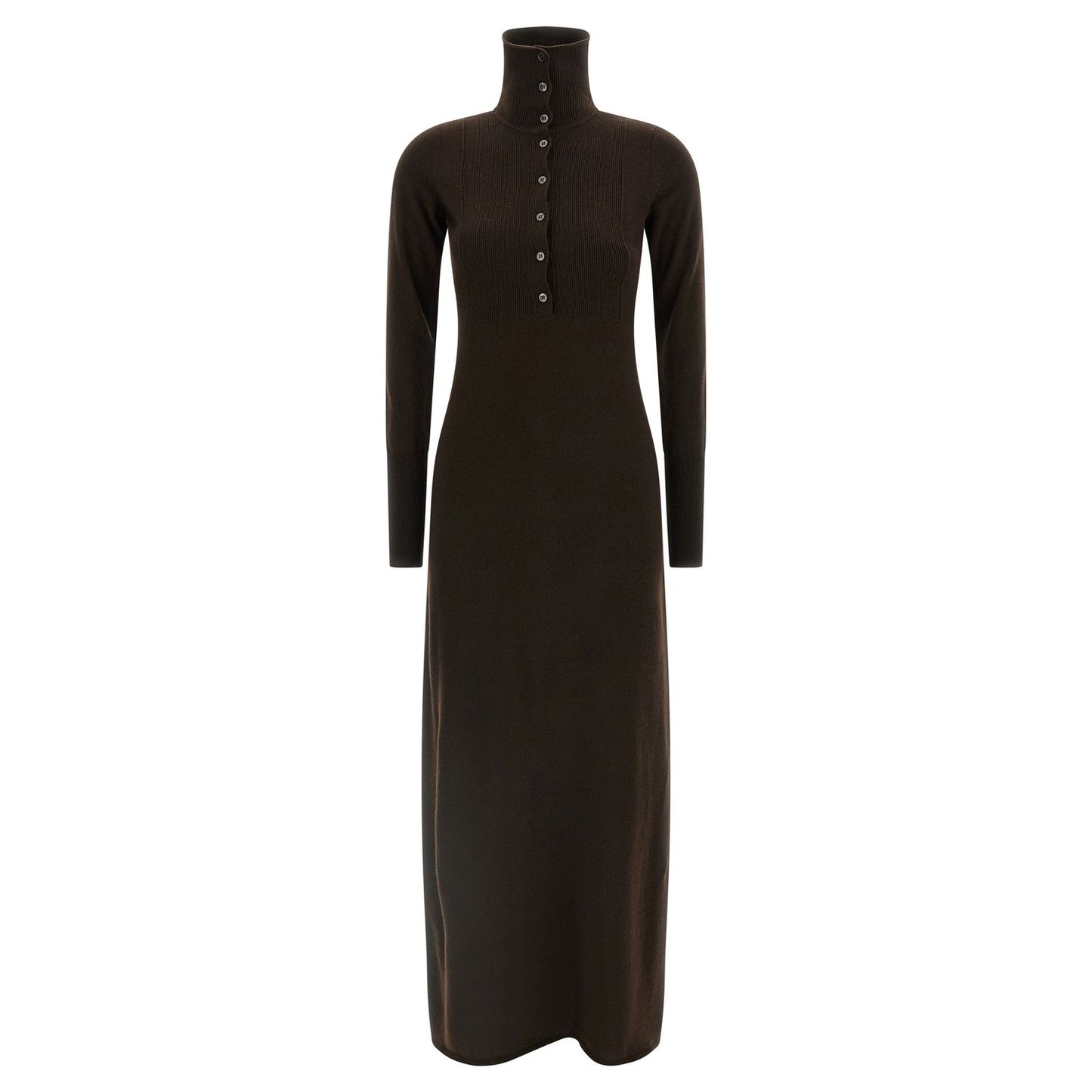 Tom Ford Brown Cashmere Long Dress