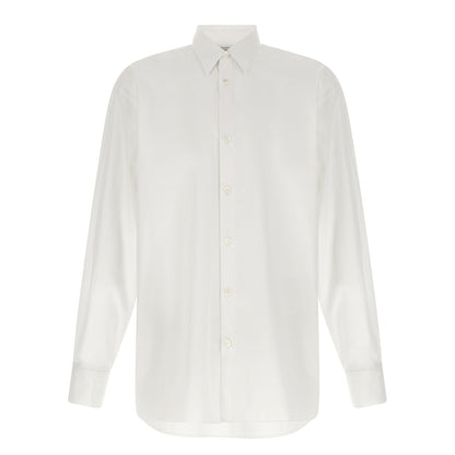 Dries Van Noten White Cotton Blouse