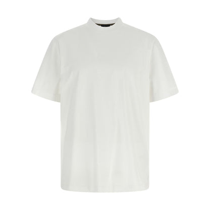 Brioni White Cotton T-Shirt