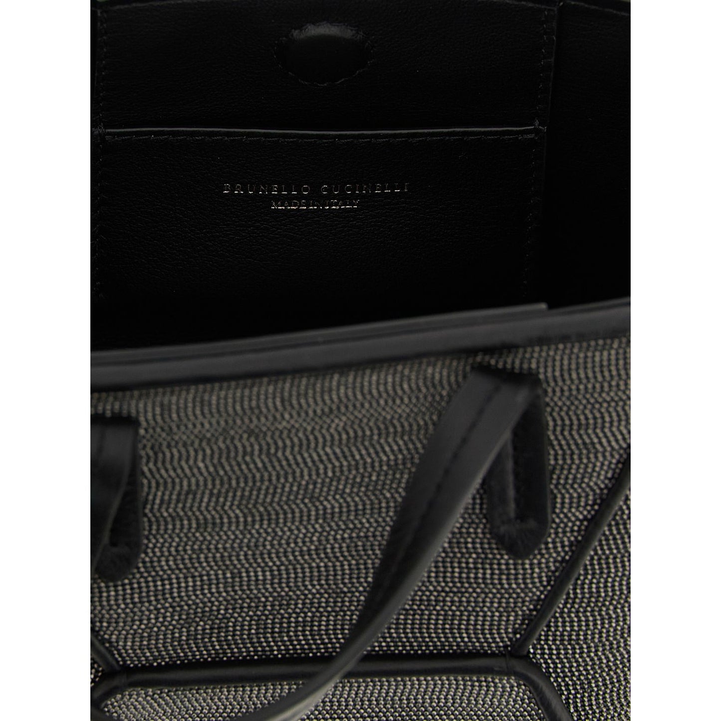 Brunello Cucinelli Black Brass Handbag
