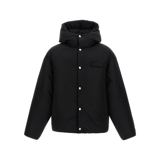 Jacquemus Black Polyamide Full-Length Jacket