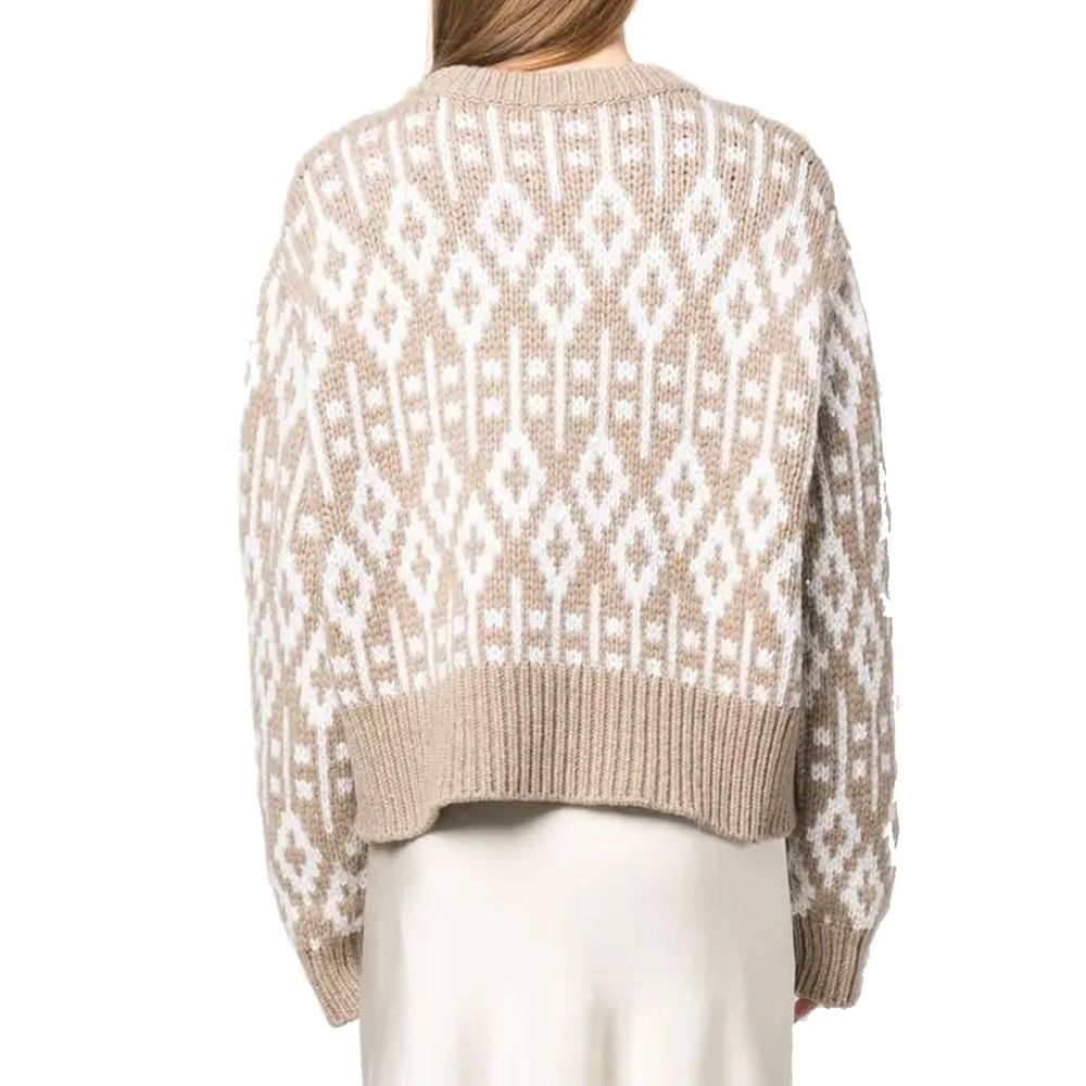 Brunello Cucinelli Brown Cashmere Sweatshirt