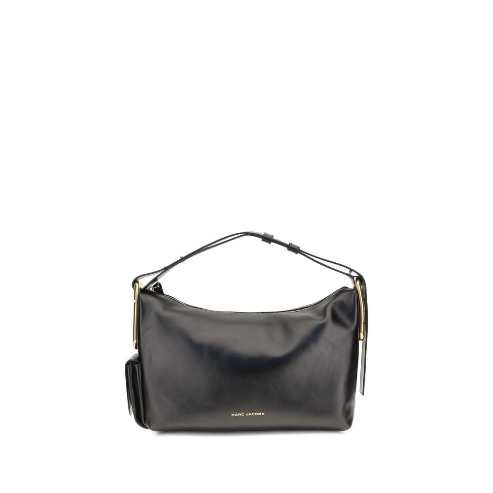 Marc Jacobs Black Calf Leather Bos Taurus Shoulder Bag