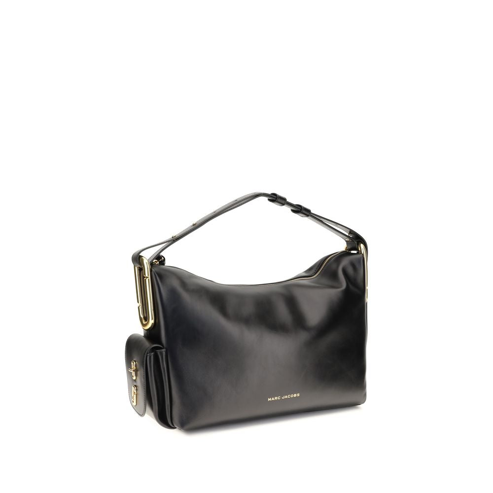 Marc Jacobs Black Calf Leather Bos Taurus Shoulder Bag