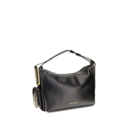 Marc Jacobs Black Calf Leather Bos Taurus Shoulder Bag