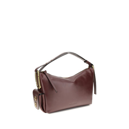 Marc Jacobs Bordeaux Calf Leather Bos Taurus Shoulder Bag