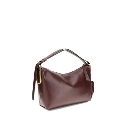 Marc Jacobs Bordeaux Calf Leather Bos Taurus Shoulder Bag