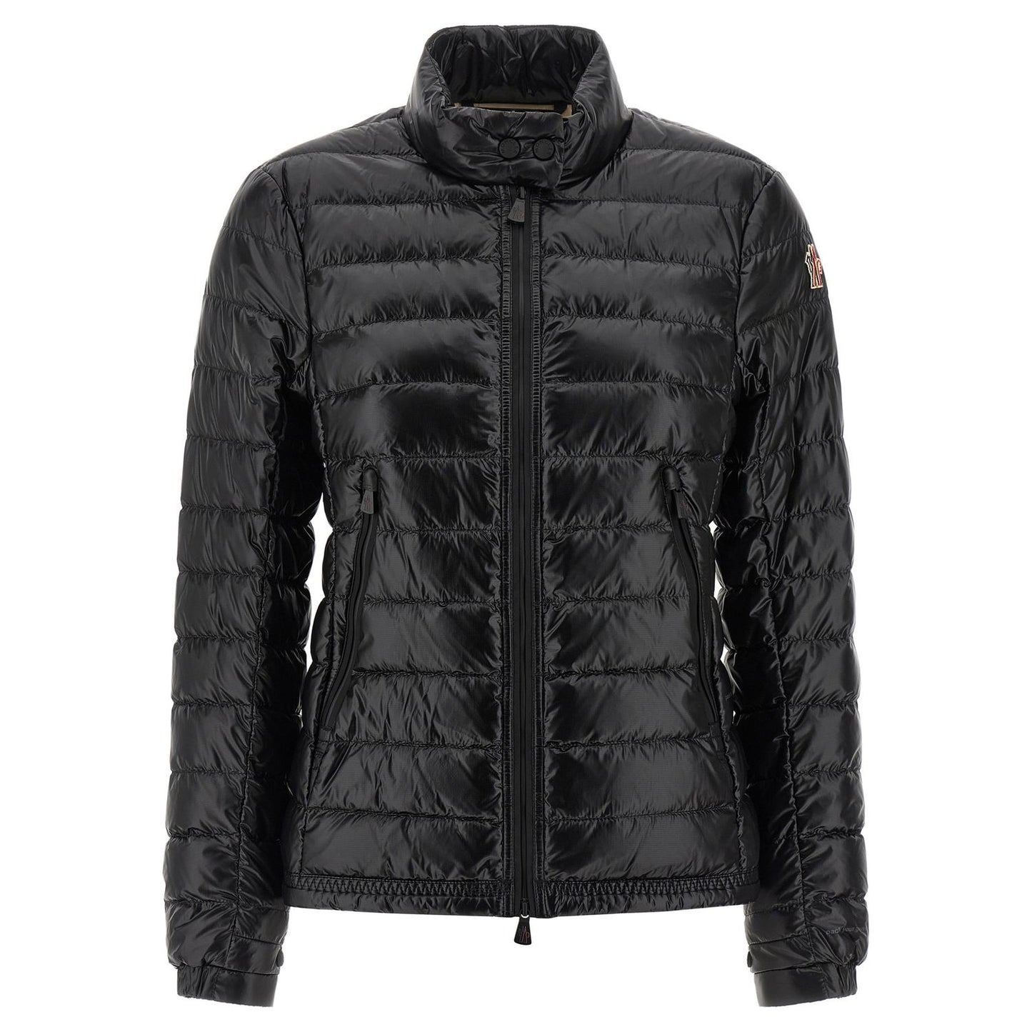 Moncler Grenoble Black Polyamide Full-Length Jacket
