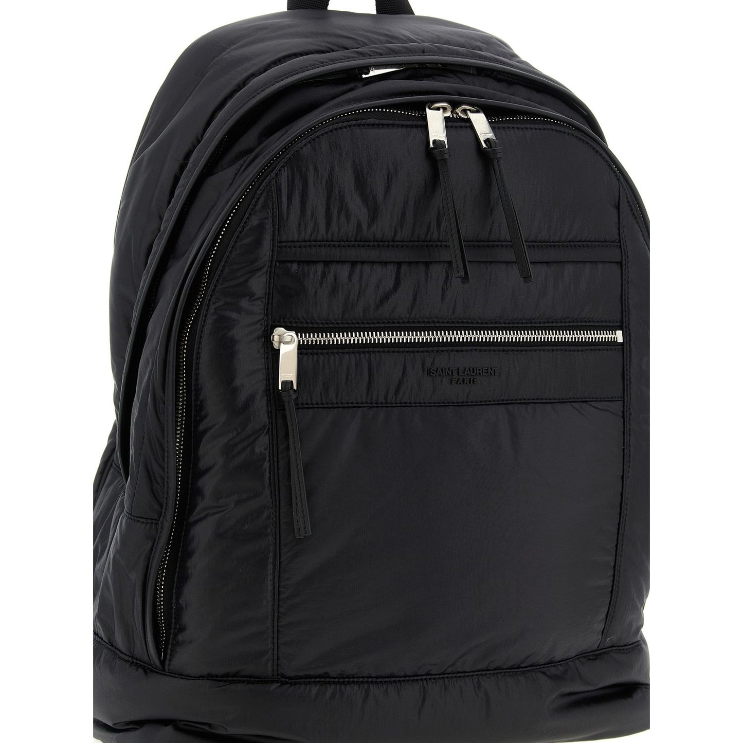 Saint Laurent Black Calfskin Backpack