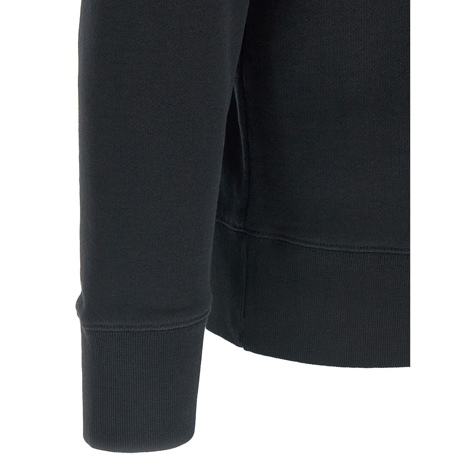 Maison Kitsuné Black Cotton Sweatshirt
