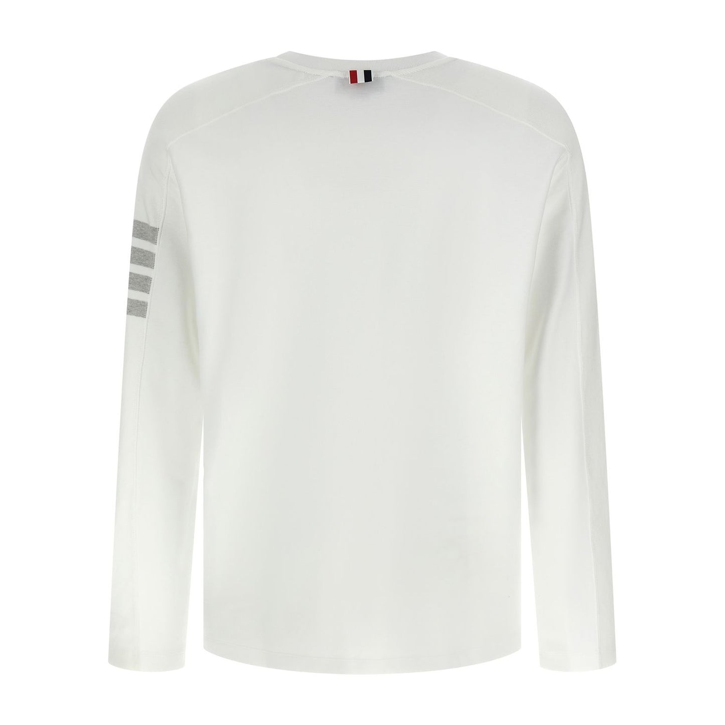 Thom Browne White Cotton T-Shirt