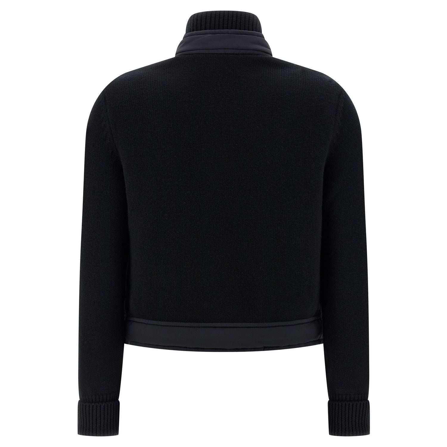 Moncler Grenoble Black Polyamide Cardigan