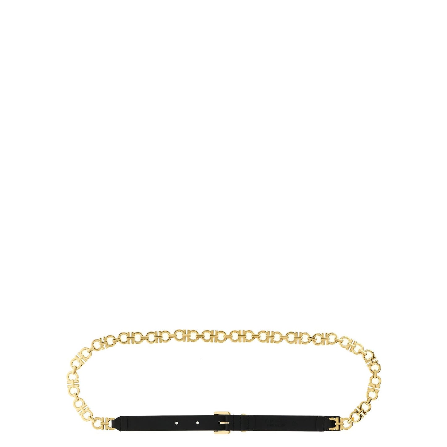 Ferragamo Black Calfskin Belt
