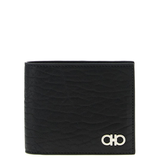 Ferragamo Black Calfskin Wallet