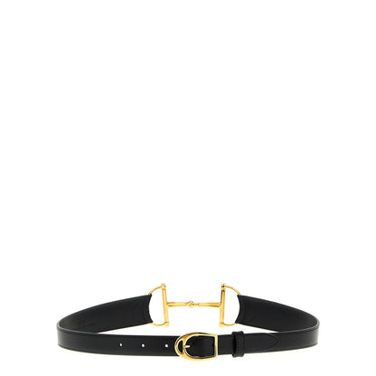 Gucci Black Calfskin Regular Belt