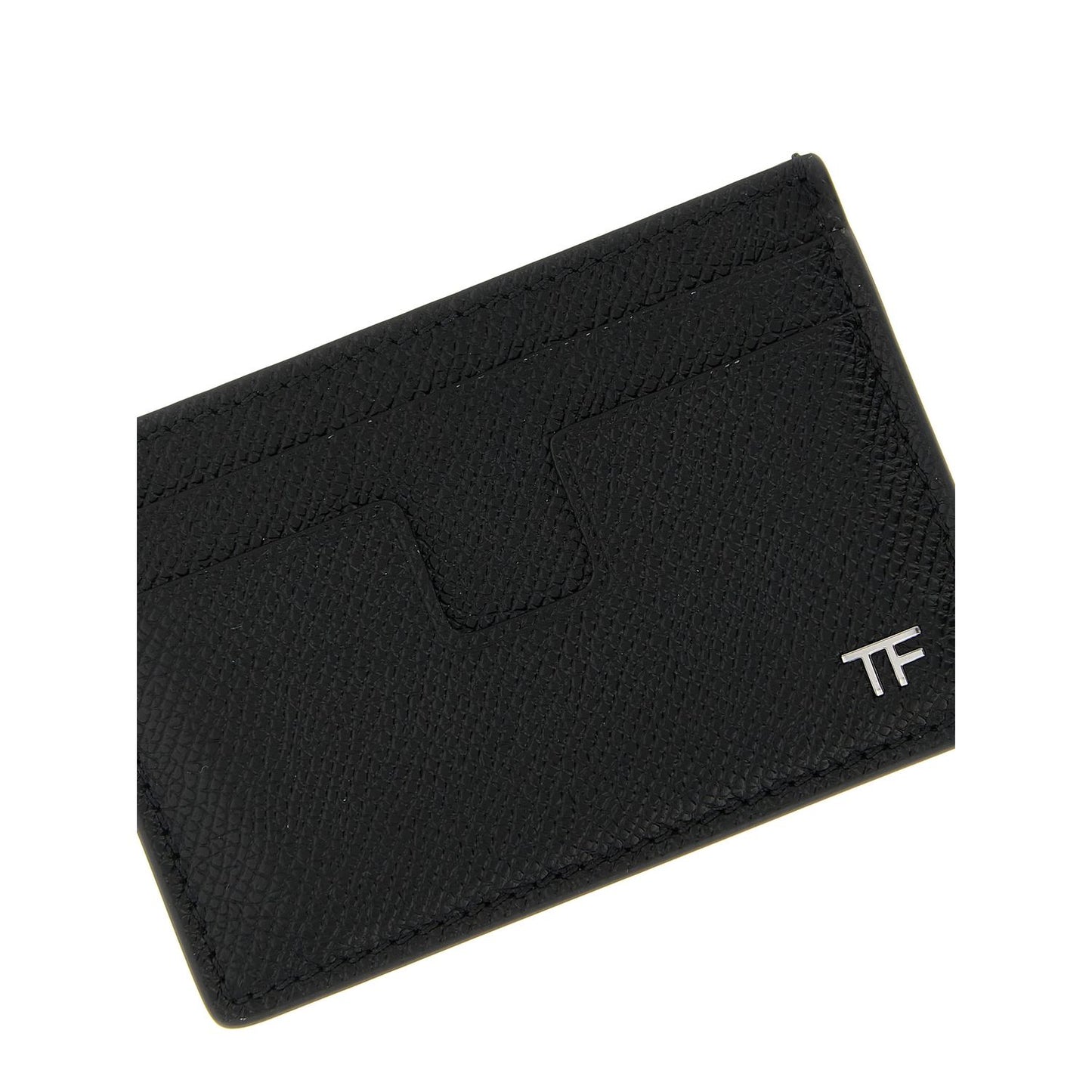 Tom Ford Black Calfskin Cardholder