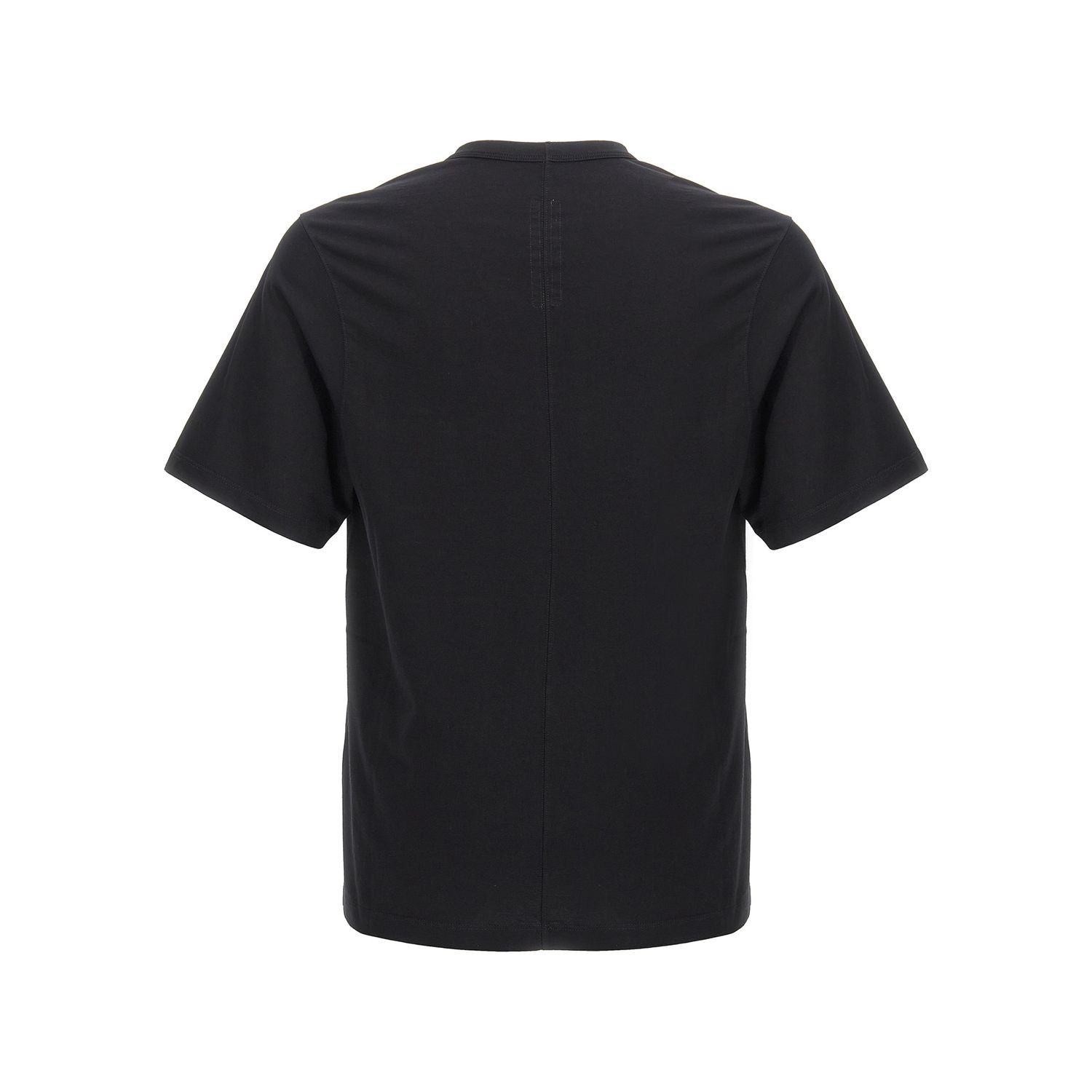 Rick Owens Black Cotton T-Shirt