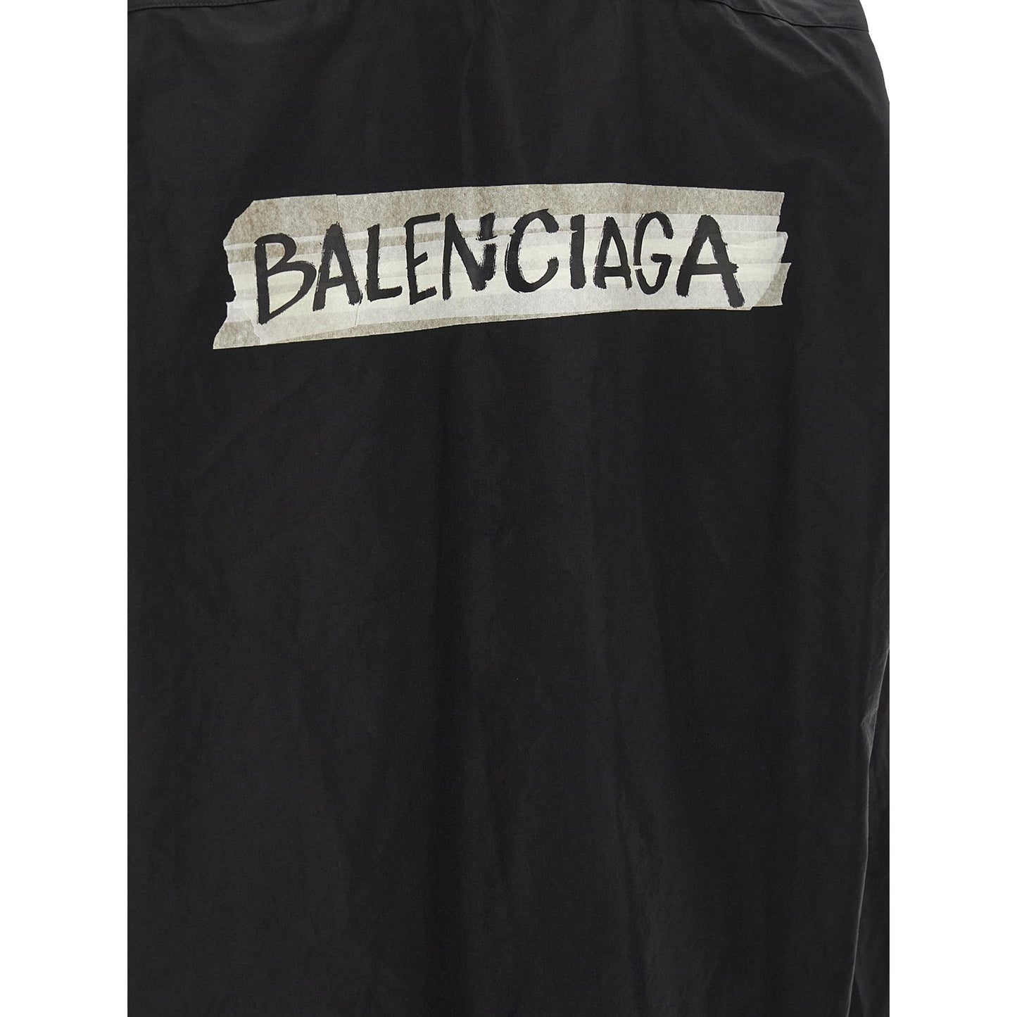 Balenciaga Black Cotton Blouse
