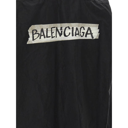 Balenciaga Black Cotton Blouse