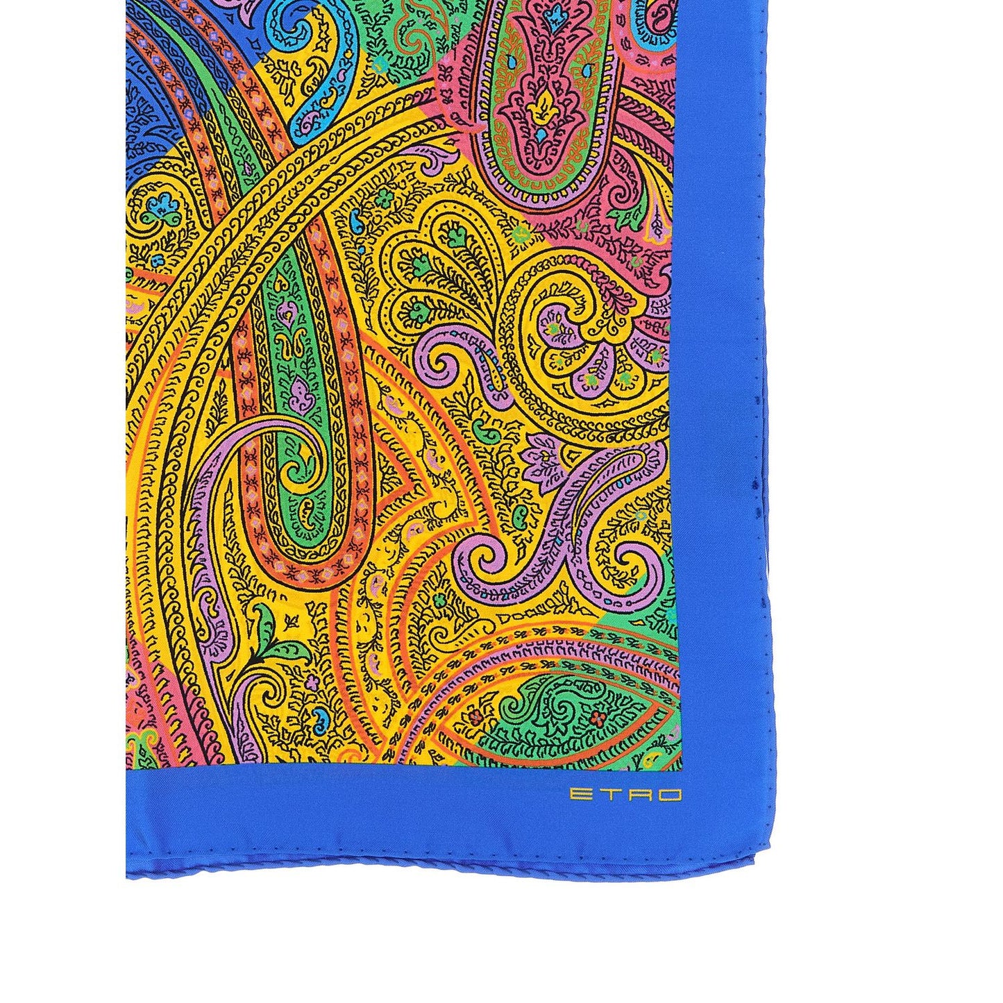 Etro Multicolor Silk Scarf