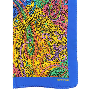 Etro Multicolor Silk Scarf