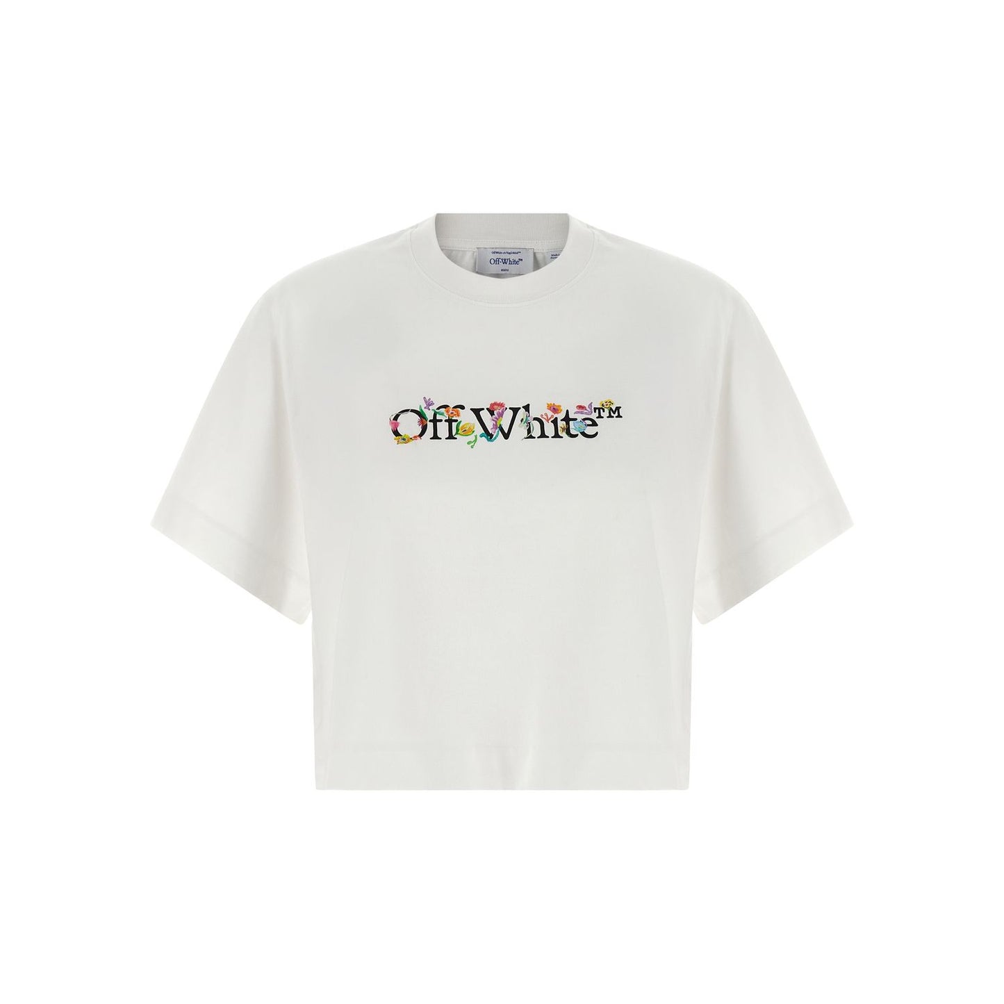 Off-White White Cotton T-Shirt