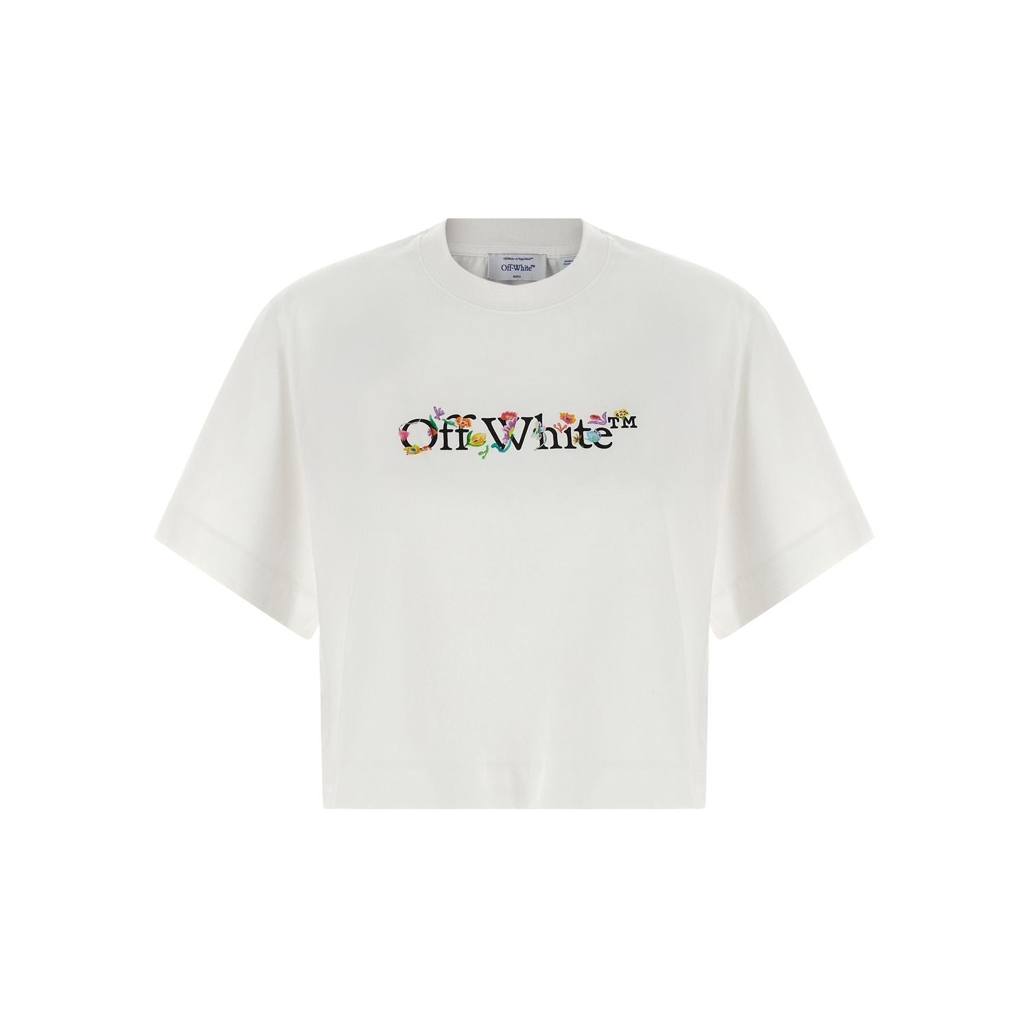 Off-White White Cotton T-Shirt