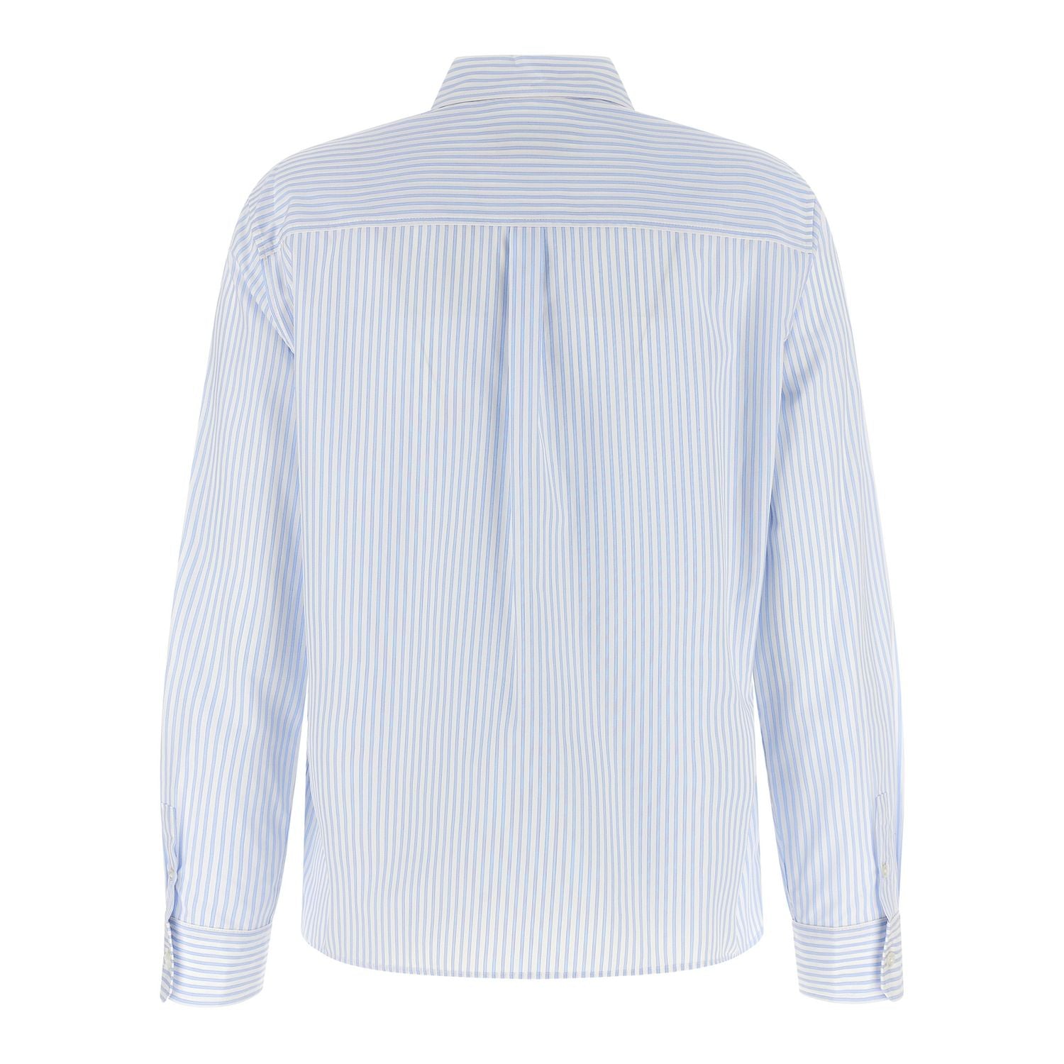 Max Mara Blue Cotton Blouse