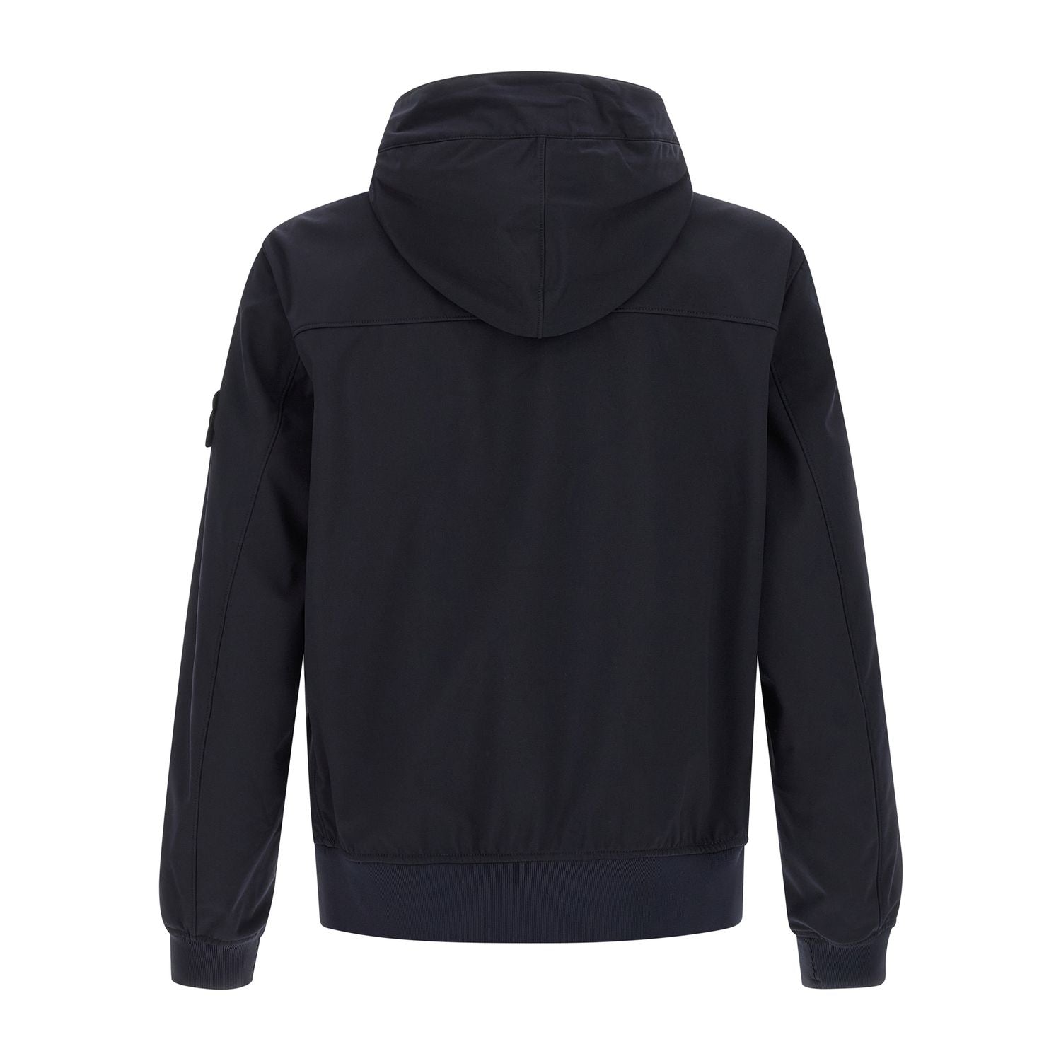Stone Island Blue Polyester Shell Jacket