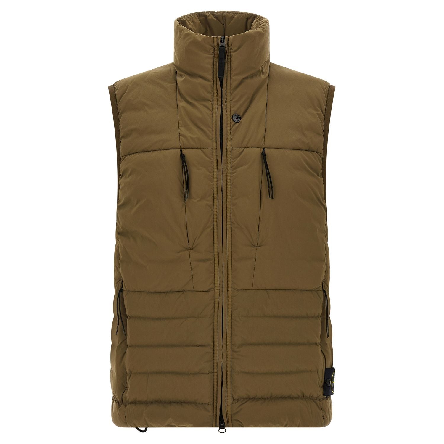 Stone Island Bicolor Polyamide Sleeveless Jacket