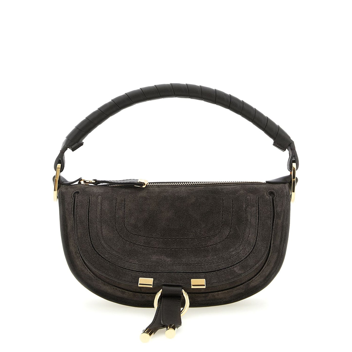 Chloé Brown Calfskin Shoulder Bag