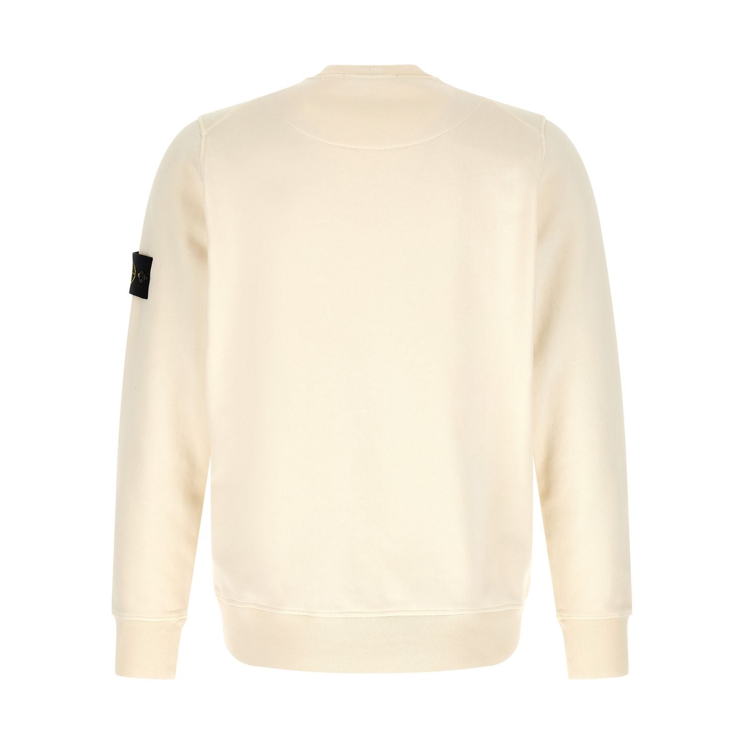 Stone Island Beige Cotton Sweatshirt