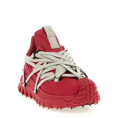 Rick Owens Multicolor Cowhide Athletic Sneakers