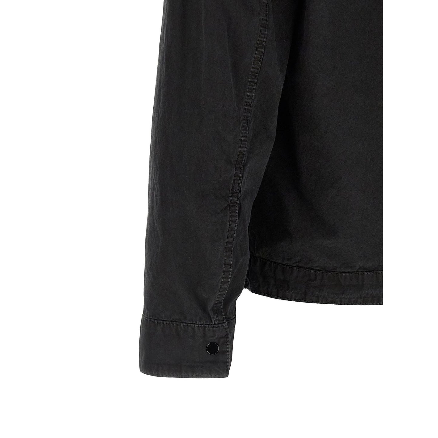 Stone Island Black Cotton Blouse