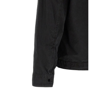 Stone Island Black Cotton Blouse