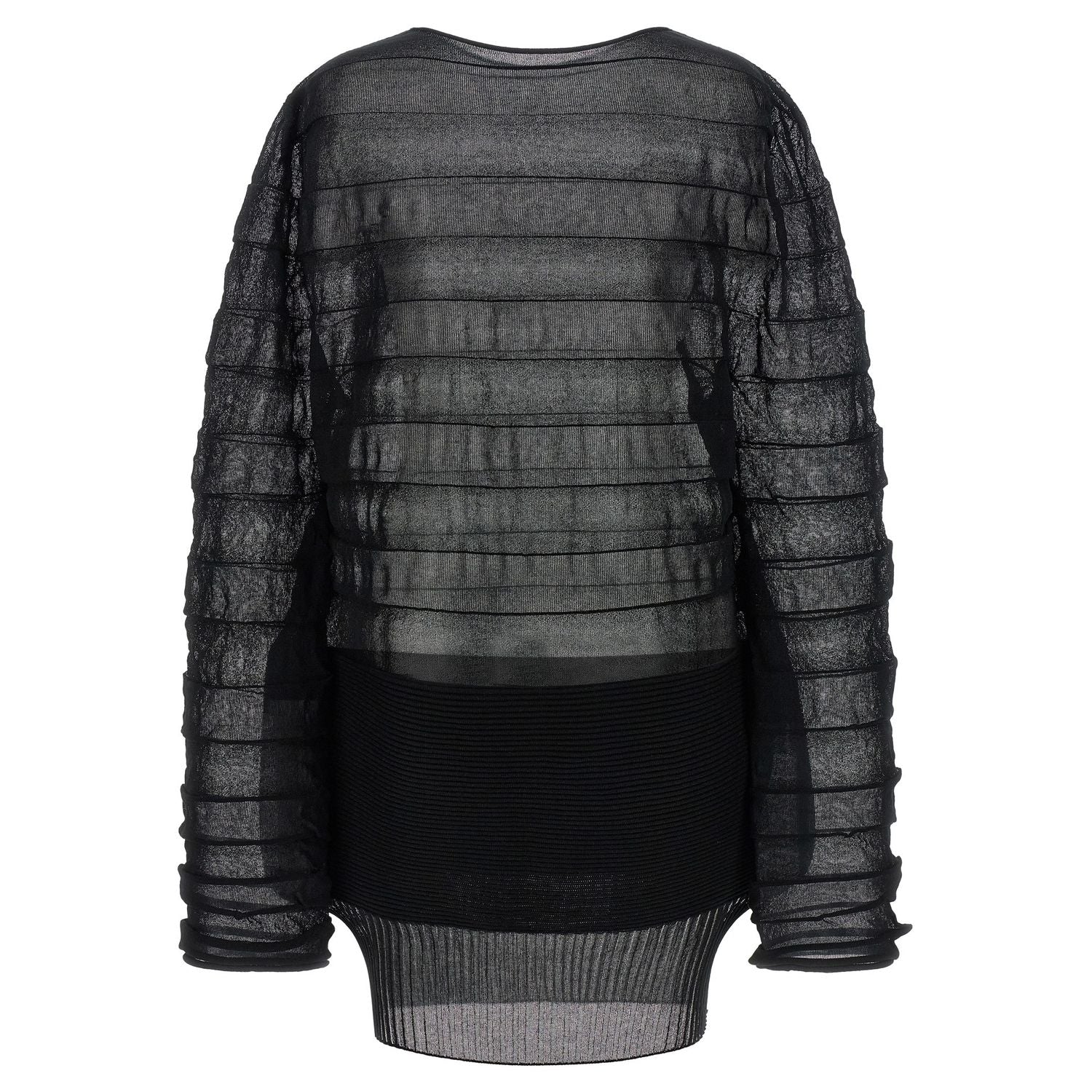 Issey Miyake Black Polyester Sweatshirt