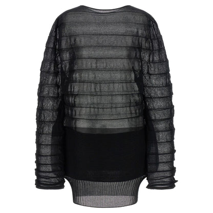 Issey Miyake Black Polyester Sweatshirt