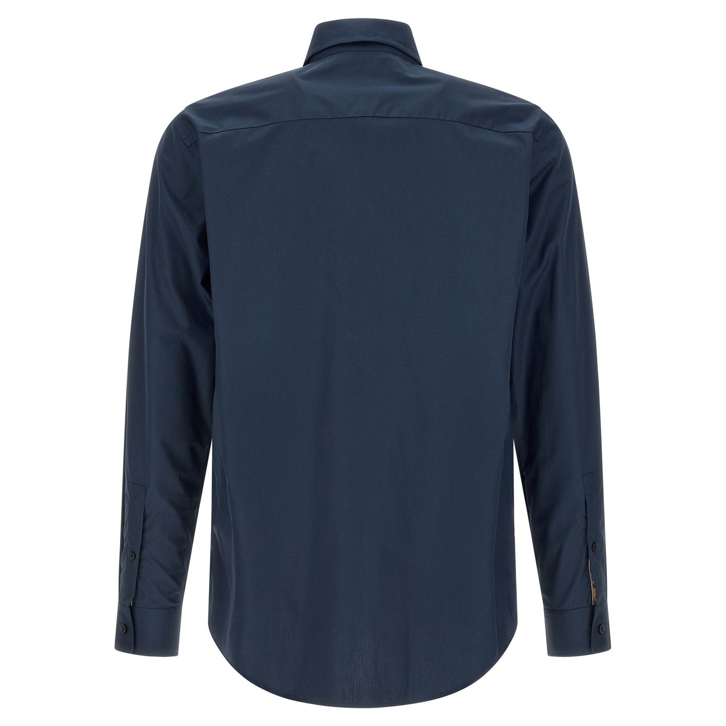 Burberry Blue Cotton Blouse