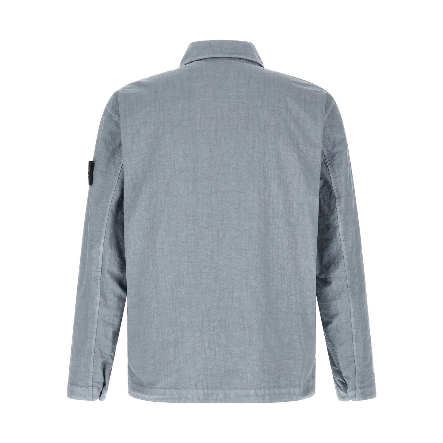 Stone Island Blue Polyamide Blouse