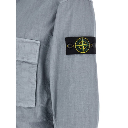 Stone Island Blue Polyamide Blouse