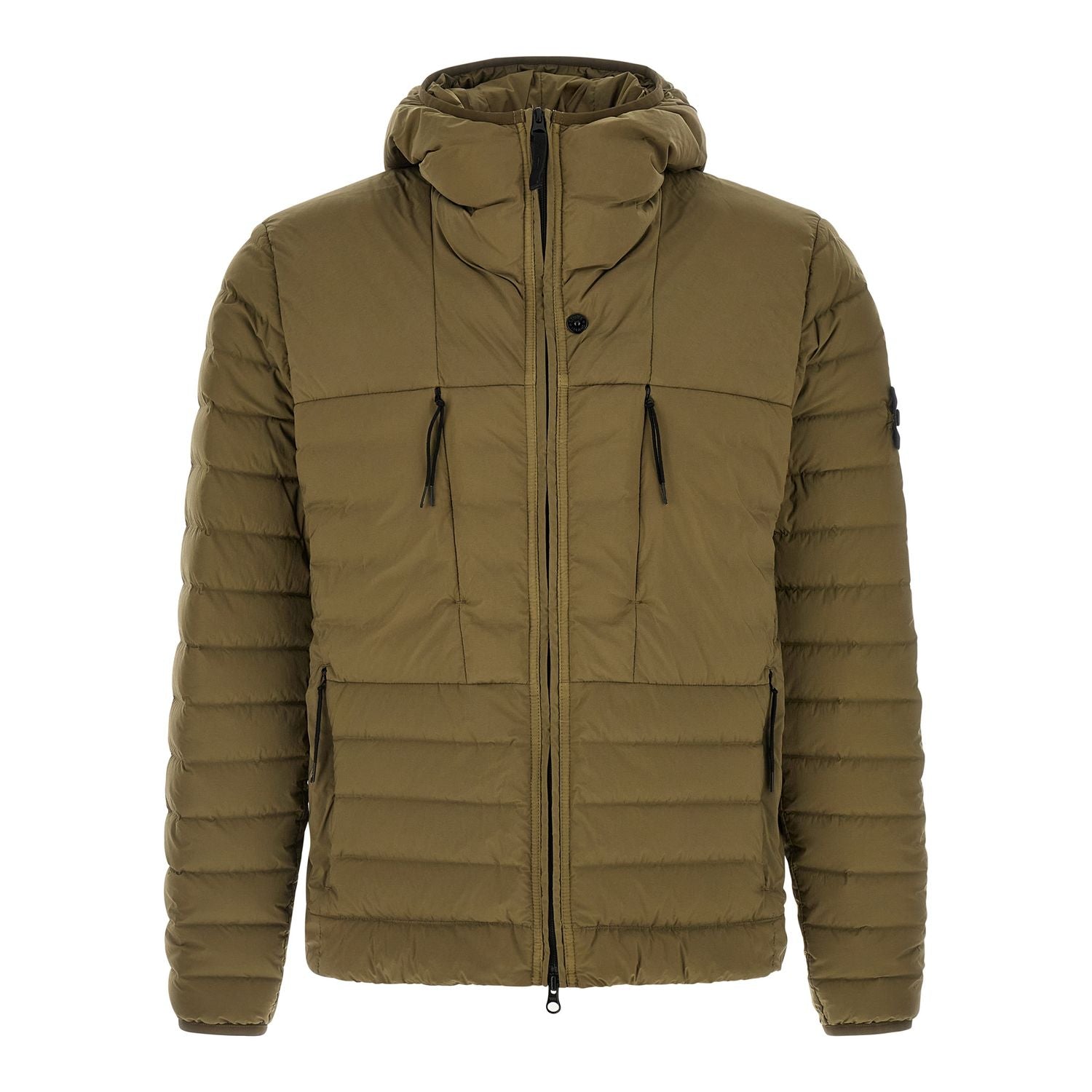 Stone Island Bicolor Polyamide Full-Length Jacket