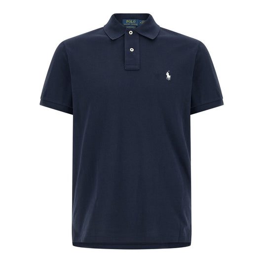 Polo Ralph Lauren Blue Cotton Polo Shirt