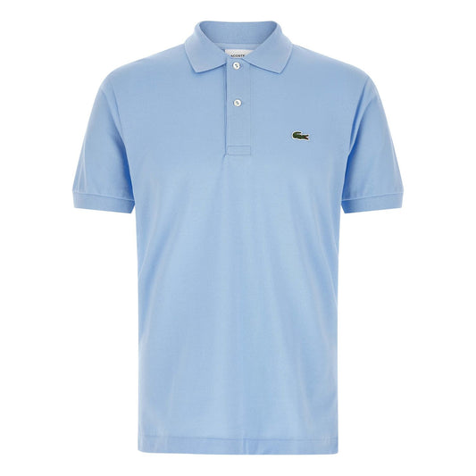 Lacoste Blue Cotton Polo Shirt