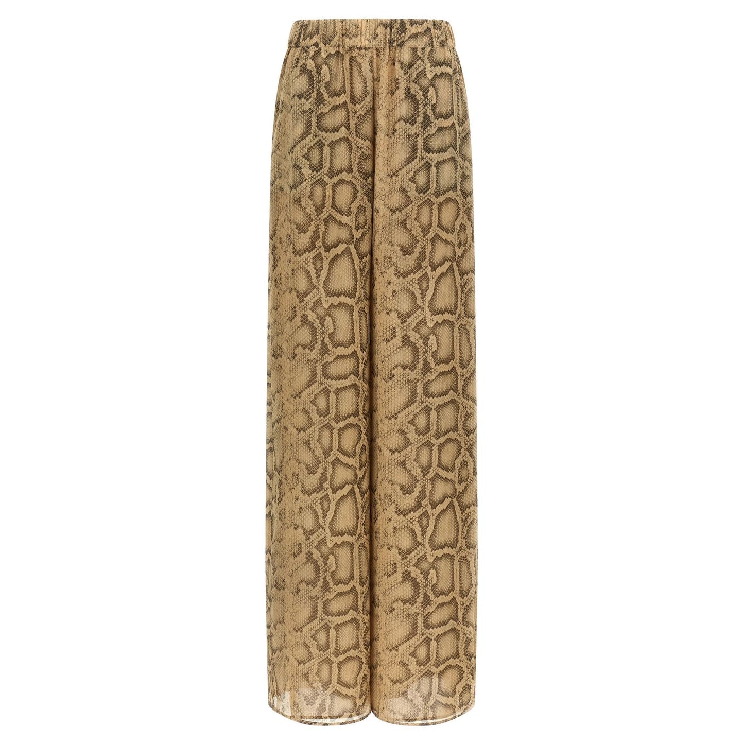 The Andamane Beige Polyester Pants