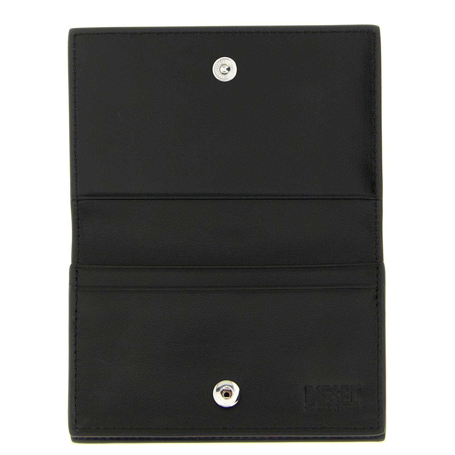 Diesel Black Leather Cardholder