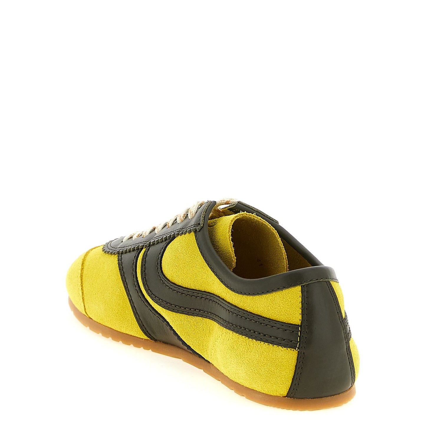 Dries Van Noten Bicolor Calfskin Sneakers