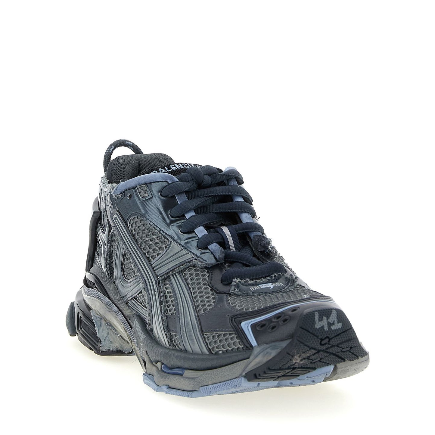 Balenciaga Gray Polyethylene Athletic Sneakers