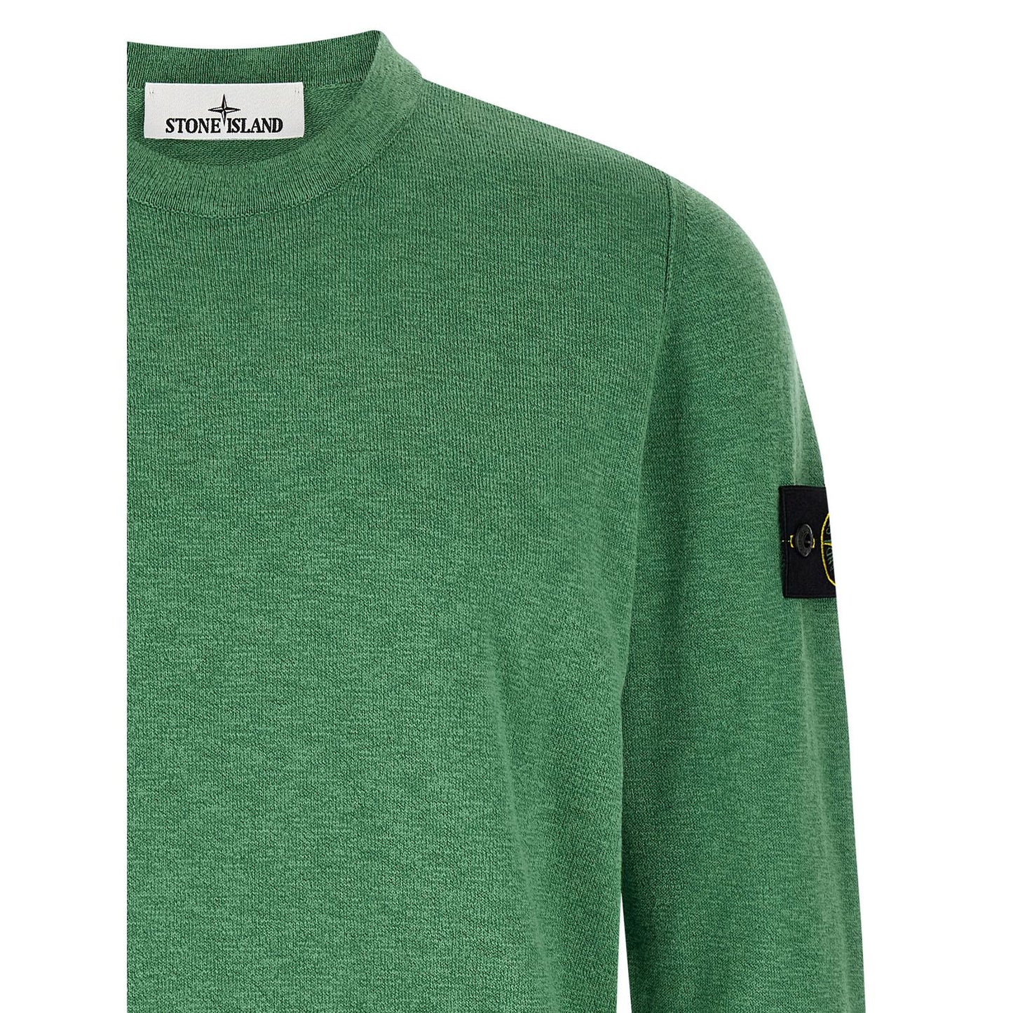 Stone Island Bicolor Cotton Cardigan