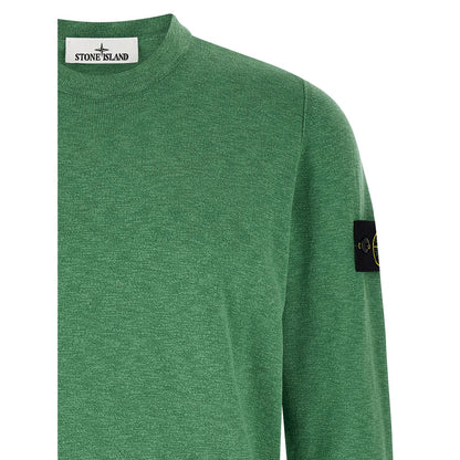 Stone Island Bicolor Cotton Cardigan
