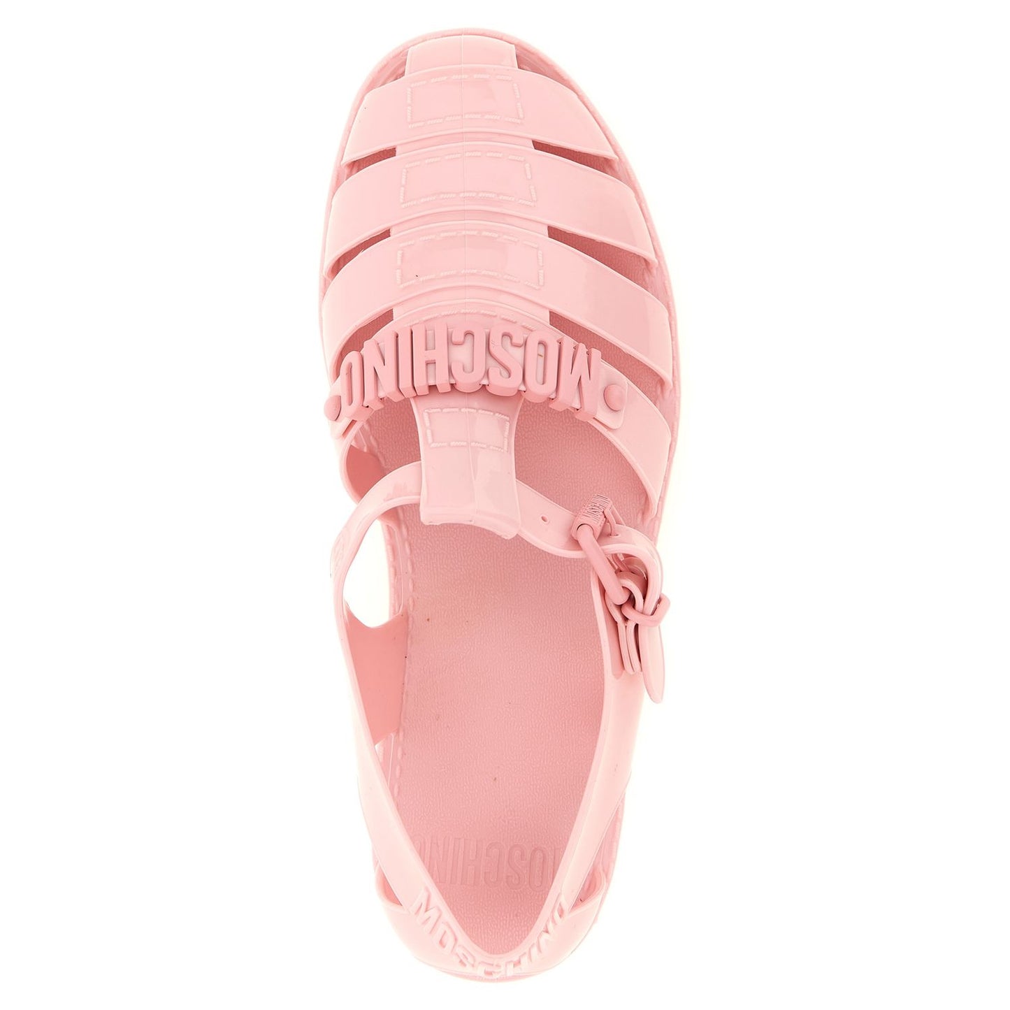 Moschino Multicolor Pvc Flat Sandals
